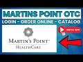 Martins Point OTC Login Order Online Catalog