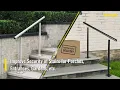 VEVOR Outdoor Stair Railing Kit - Secure Your Steps with Adjustable Handrails