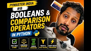 Booleans Comparison Operators in Python
