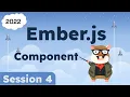 S4 Ember Components Basics Ember js the complete guide Tutorial by SDE