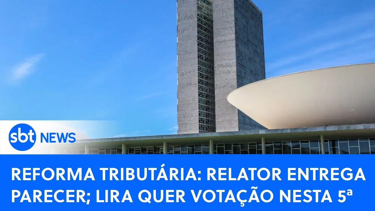 ???? SBT News na TV | Reforma tributária: relator apresenta parecer; Lira quer votação ainda nesta 5ª