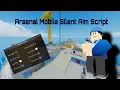 Arsenal Script Silent Aim Aim Bot ESP Mobile PC KEYLESS