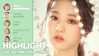 Download IZ*ONE - Highlight (Line Distribution + Lyrics Color Coded) PATREON REQUESTED MP3