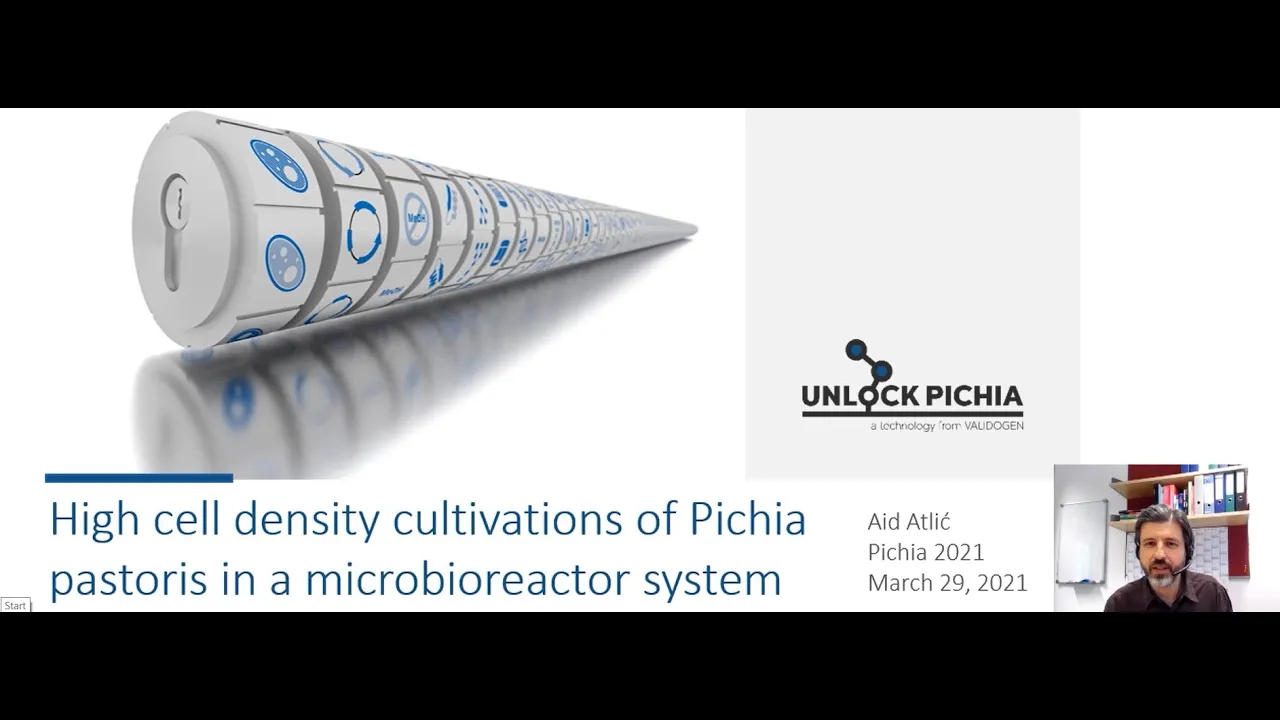 Pichia pastoris High Cell Density Microbioreactor Cultivation