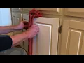 Installing new hinges on old cabinets problem solving