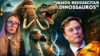 QUE MEDO! Elon Musk está CRIANDO DINOSSAUROS SINTÉTICOS e um PARQUE DOS DINOSSAUROS da vida real!