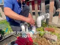 Installing 2 PVC union