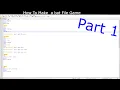 How to Make a Bat File Game Part1