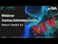 GIA Topology Optimization ProTOp V6 News ENGLISH