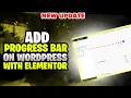 How to Add Progress Bar on Wordpress with Elementor Progress Bar Widget