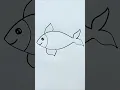 How to Draw a Fish for Kids Fish Drawing Step by Step for Beginners
