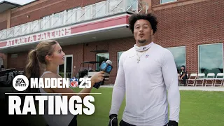 Madden 25 Ratings Bijan Robinson Kyle Pitts Jessie Bates more react to their Madden 25 rating