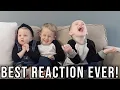 BEST REACTION EVER SIBLINGS MEETING BABY SISTER FOR THE FIRST TIME BEASTON FAMILY VIBES