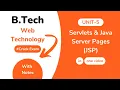 Unit 5 Servlets and Java Server Pages JSP Web Technology AKTU With Notes BTech 3rd Year KCS 602