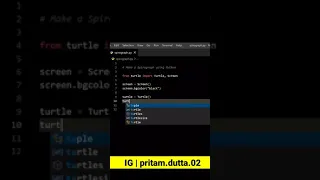 Make A Spirograph using Python Turtle Python Project