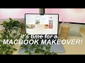 GET YOUR MACBOOK READY WITH ME Mac customization productivity tips