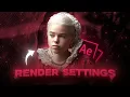 Best Render Settings for TikTok Instagram l After Effects Media Encoder