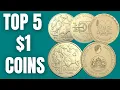 Top 5 Rare and Collectable 1 Australian Coins found in Circulation