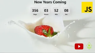 Simple Countdown Timer using html css and javascript