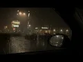 Heavy Rain and Muffled Thunder Falling on a Car Roof - Cozy Sounds for Sleeping, Relaxation, Deep