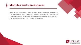 TypeScript Modules Namespaces Organizing Code Like a Pro Chapter 2 LearnCodeExpress
