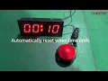 10 Second Rep Countdown Timer with START STOP Button Auto Reset
