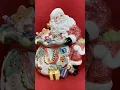 Fitz Floyd Sugar Plum Christmas Cookie Jar