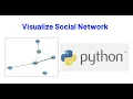 Visualize Social Network from CSV Data Frame Using Python Networkx