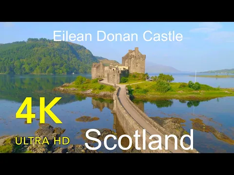 Download MP3 Eilean Donan Castle Scotland United Kingdom in 4K Ultra HD