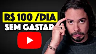 Como ganhar R$ 100 /dia no YouTube SEM INVESTIR (Aula Completa)