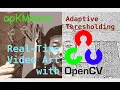 Using OpenCV for Art Real-time Filters and Convolutions