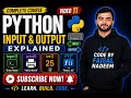 Python Input Output Explained User Input print Function Formatting Complete Tutorial