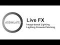 Assimilate Live FX - Image-based Lighting Patching a Lighting Console