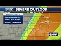 AFTERNOON UPDATE Storm Team 12 tracking potential severe weather Friday