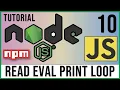 REPL Read Eval Print Loop Terminal REPL de Node js Curso Node js 10