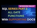 PART 3 Master SQL Date Functions in One CURDATE CURRENT - TIMESTAMP EXTRACT More