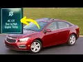 AC off due to high engine temp warning in Chevy Cruze