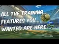 All the Rocket League Custom Training features you wanted are here Bakkesmod guide