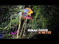 Download Lagu diguyur hujan deras, bermalam di atas rumah pohon yang tinggi dipinggir sungai, relaxing rain sound