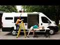 Turning an Empty Van into our Dream Tiny Home - VAN LIFE BUILD