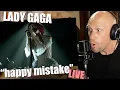 Download Lagu Haunting yet soothing... Reaction \u0026 Vocal ANALYSIS, Lady Gaga - Happy Mistake (Jimmy Kimmel Live!)