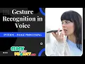 Python Image Processing - Gesture Recognition in Voice