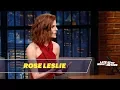 Video di Rose Leslie Won't Let Kit Harington Read Game of Thrones Scripts Near Her