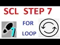 SIEMENS SCL Tutorial FOR statement SCL control statements STEP 7 S7-300 S7-400