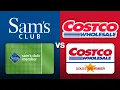 Sam s Club vs Costco