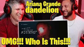 ariana grande dandelion lyric visualizer reaction 