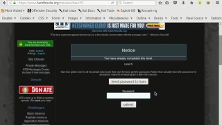 How To Pass Basic 5 Mission Of HackThisSite 2017