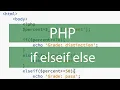 PHP turning a student mark to a grade using if elseif