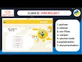 Mini project Python Create an Airline Booking System for Class spectracs mini project