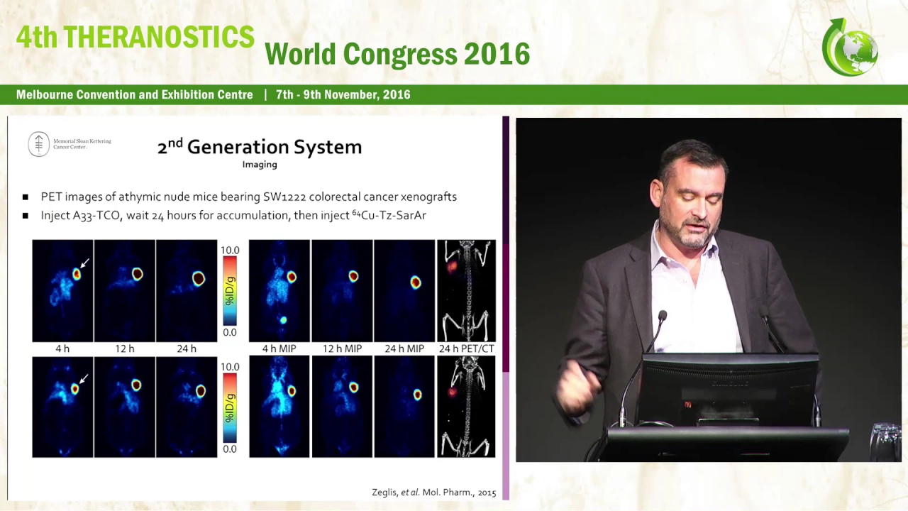 Optimizing theranostics through pretargeting approaches Prof Jason Lewis, Memorial Sloan Kettering C